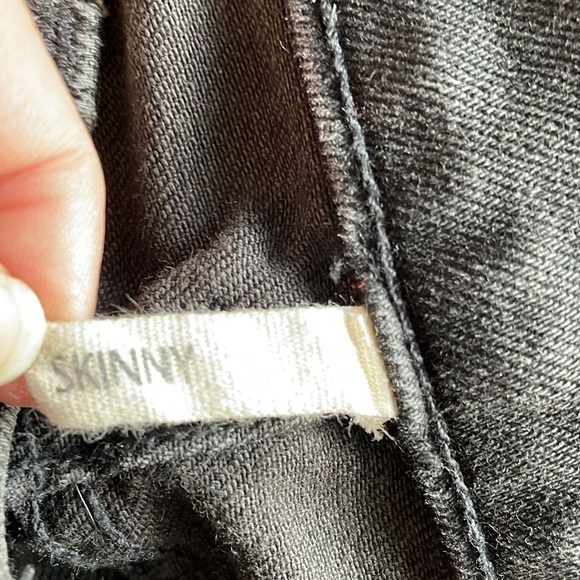 rag & bone jeans The Skinny in Rock with Holes sz 27 - Picture 12 of 14